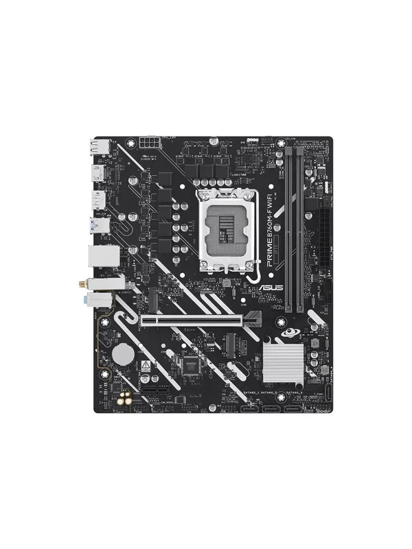 ASUS PRIME B760M-F WIFI Hovedkort - Intel B760 - Intel LGA1700 socket - DDR5 RAM - Micro-ATX
