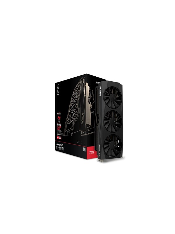 XFX Radeon RX 9070 Quicksilver OC Black - 16GB GDDR6 RAM - Grafikkort