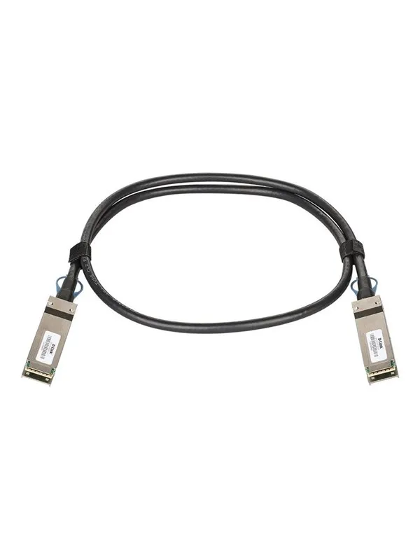 D-Link 100GBase direct attach cable - black - Svart