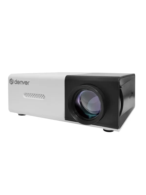 DENVER Prosjektor PR-1000 - Mini projector with included power adaptor and HDMI cables. - 320 x 240 - 30 lumens