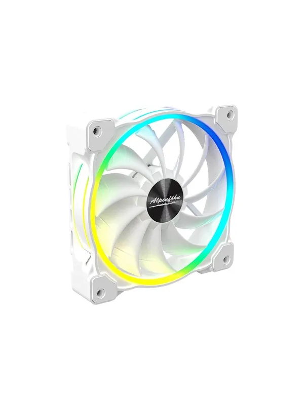 Alpenföhn Wing Boost 3 ARGB High Speed - Kabinettvifte - 120mm - Hvit