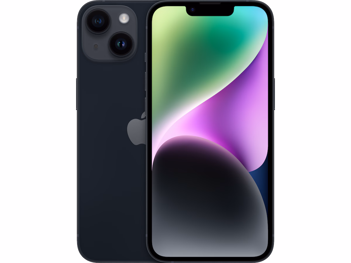 iPhone 14 128GB (midnatt) - Gradering B