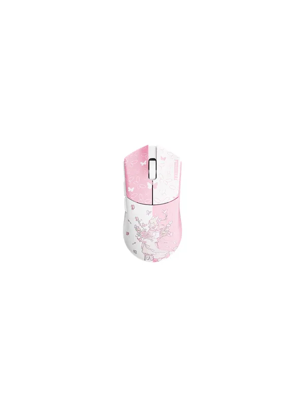 WLMouse BEAST G Medium Wireless X FEIRENZAI - Pink (Limited Edition) - Gaming mus - Optisk - 5 - Rosa