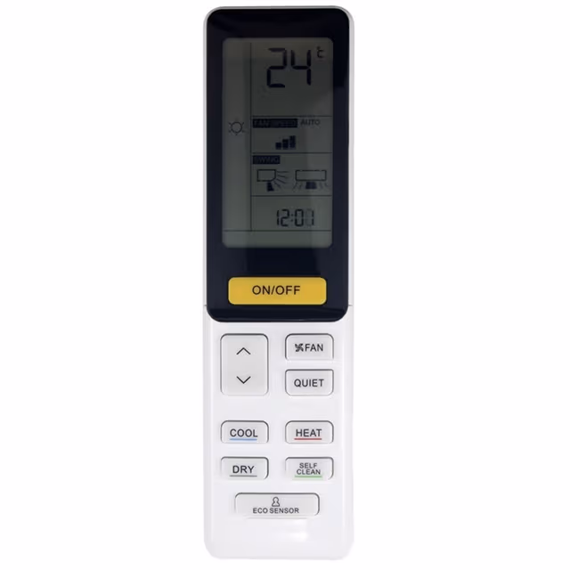Erstatning fjernkontroll for 0010402886W for Haier klimaanlegg