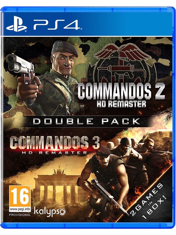 Commandos 2 + 3 - HD Remaster Double Pack - Sony PlayStation 4 - Strategi