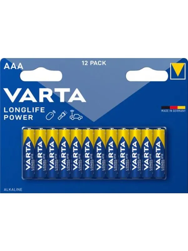 VARTA Longlife Power AAA 12 Pack