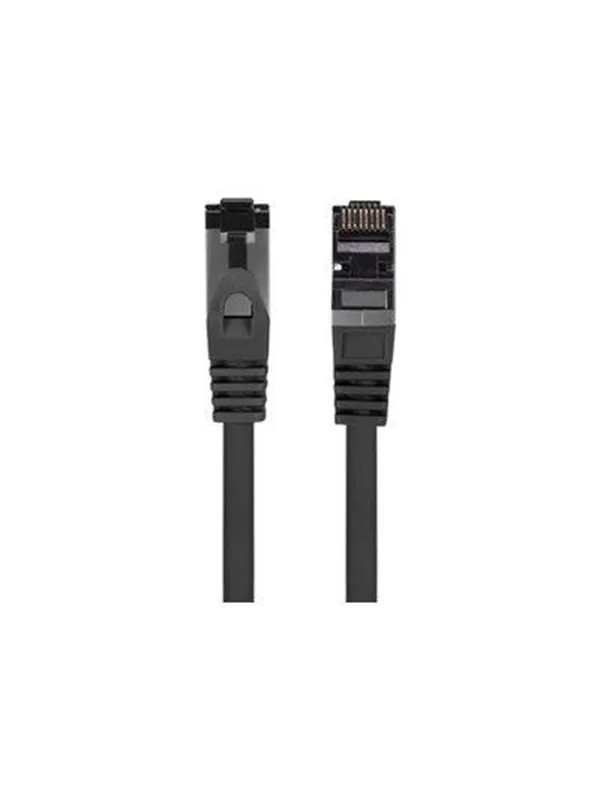 Lanberg patch cable - 25 cm - black - Svart - 0.25m