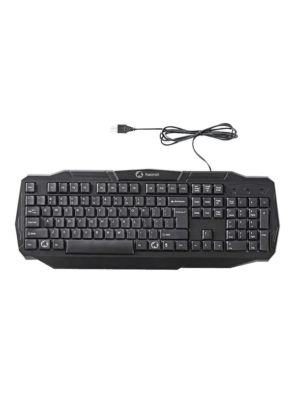 Nedis Gaming - Gamingtastatur - Universal - Svart