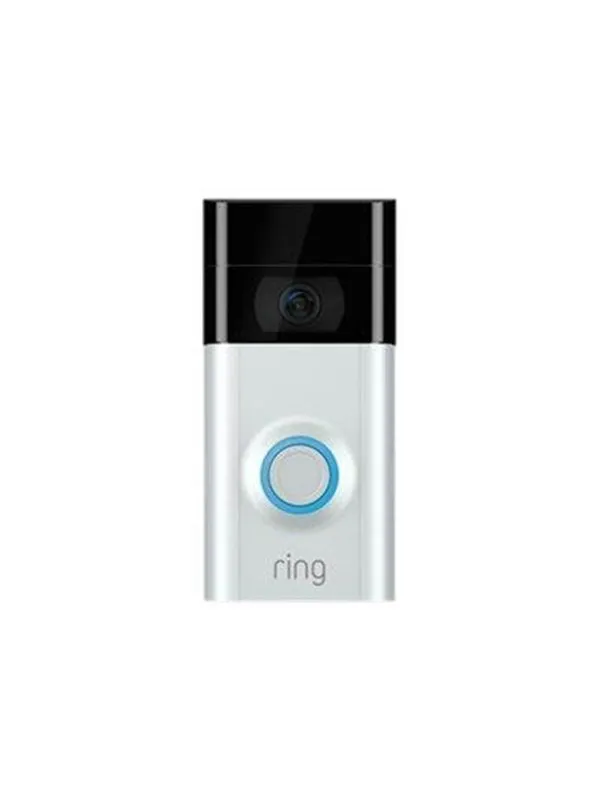 Ring Videodørklokke (2nd gen) - Satin Nikkel