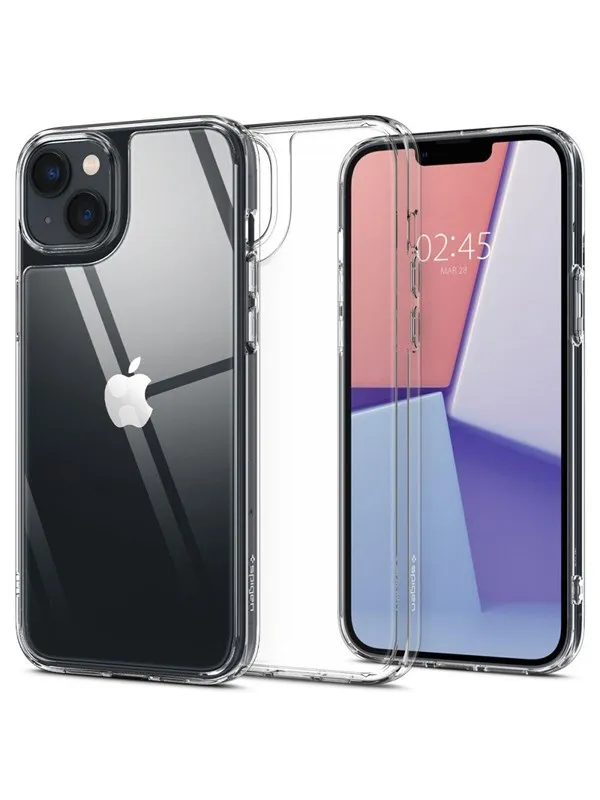 Spigen Quartz Hybrid iPhone 14 Plus Case - Clear