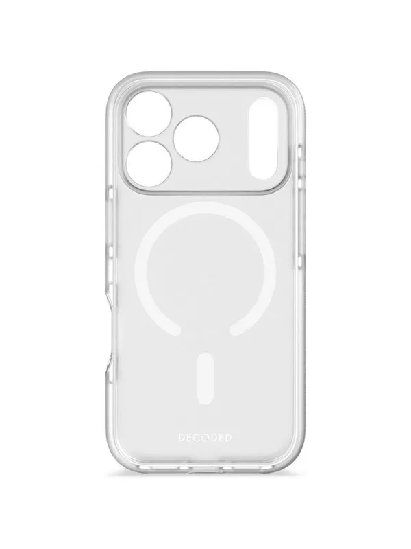 Decoded - DropTec Transparent Backcover for iPhone 17 Pro Max - Frosted White