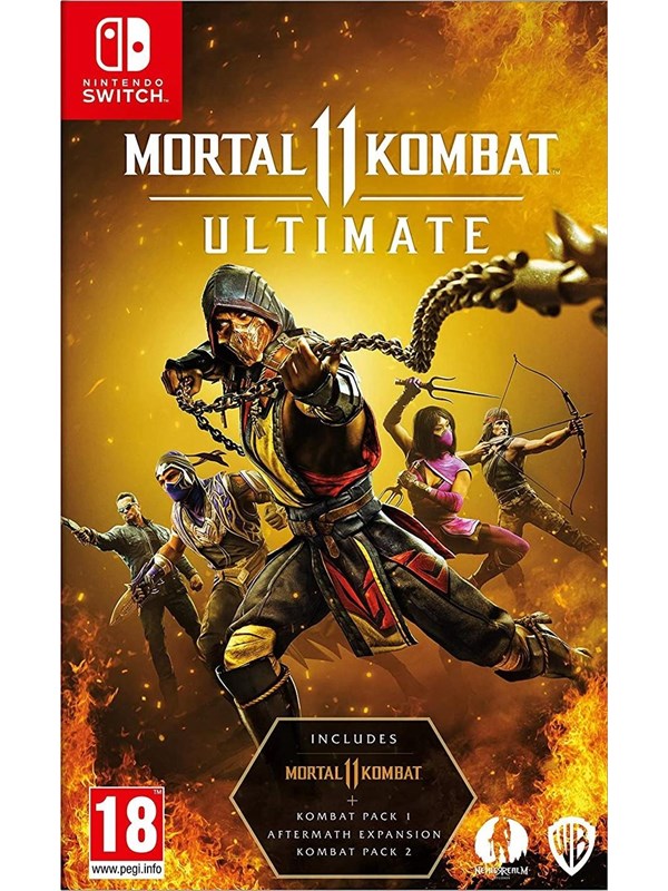 Mortal Kombat 11: Ultimate (Code in a Box) - Nintendo Switch - Action