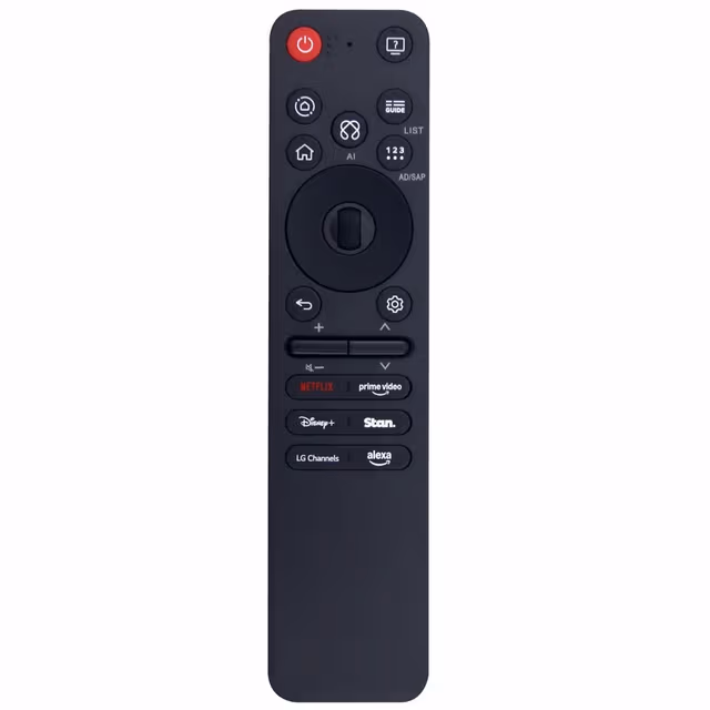 TV-fjernkontroll erstatning for AKB76046608 / MR25GA for LG TV stemmemusfunksjon