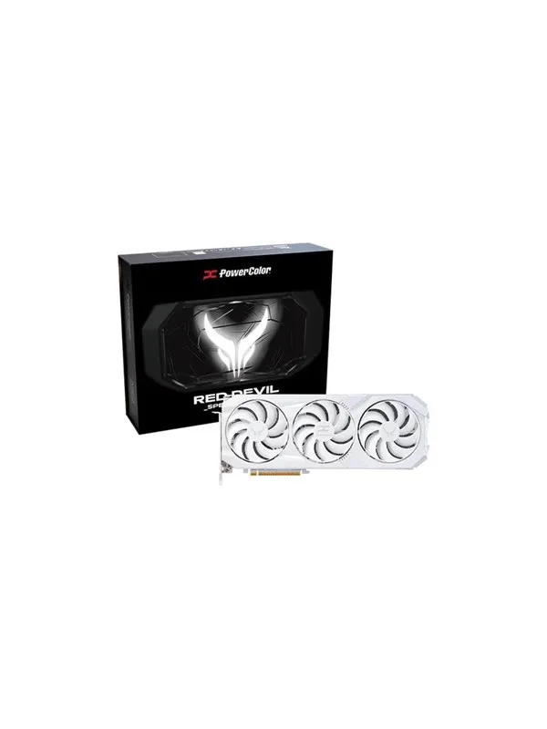 PowerColor Radeon RX 9070 XT Red Devil Spectral White - 16GB GDDR6 RAM - Grafikkort