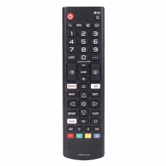 TV fjernkontroll Erstatning for AKB75675301 For LG TV