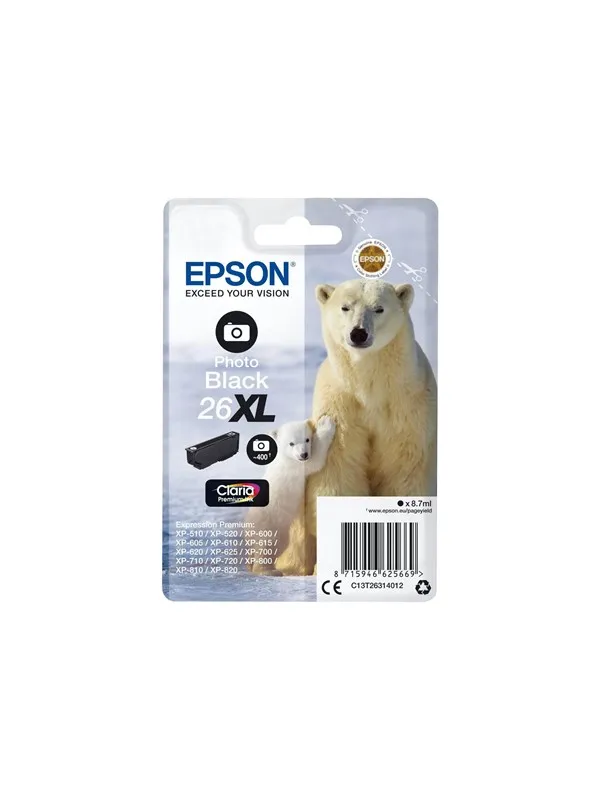Epson 26XL - Photo Black Ink