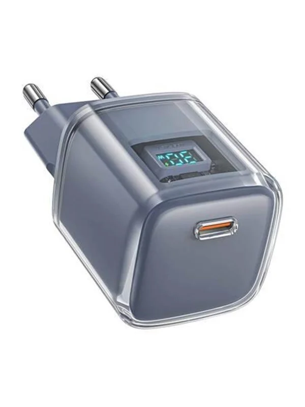 Acefast Wall charger  A53 Sparkling series PD 30W GaN (grey)