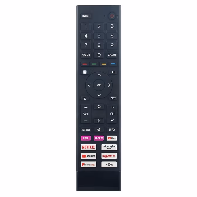 Erstatning av TV-fjernkontroll for ERF3A80 for Hisense TV