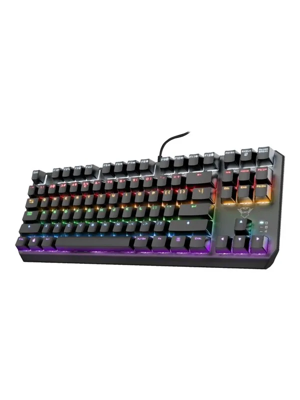 Trust GXT 834 Callaz TKL - Tastatur - Nordisk - Svart