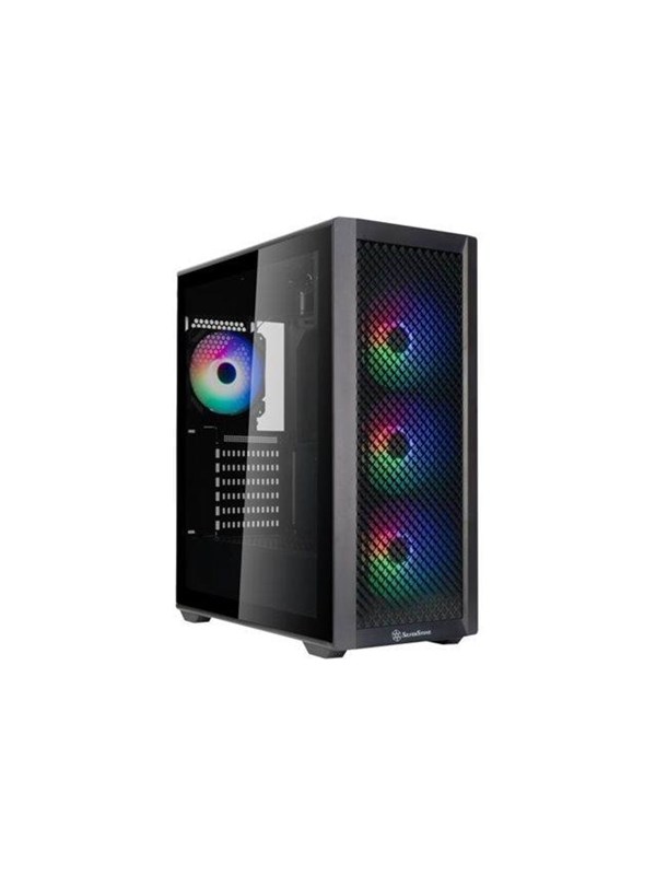 SilverStone FARA 514X - Kabinett - Tower - Svart