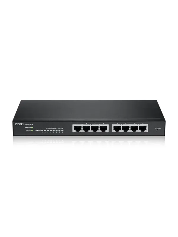 ZyXEL GS1915-8 8-Port GbE Smart Managed Switch