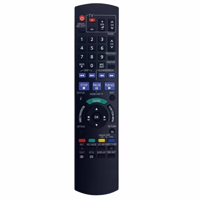 Fjernkontrollerstatning for N2QAYB000462 for Panasonic Blu-ray DVD-spiller