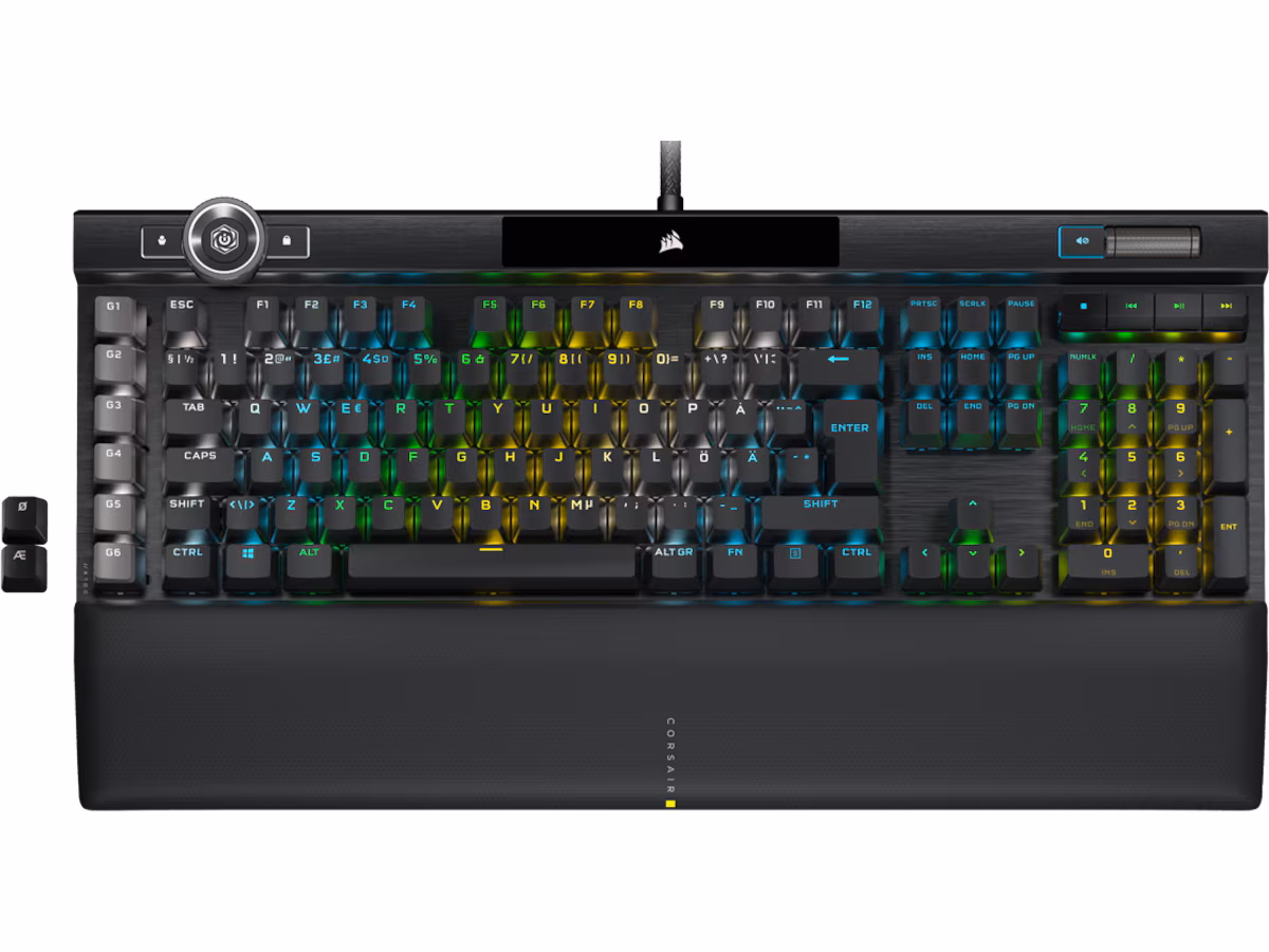 Corsair K100 RGB Gamingtastatur (sort)