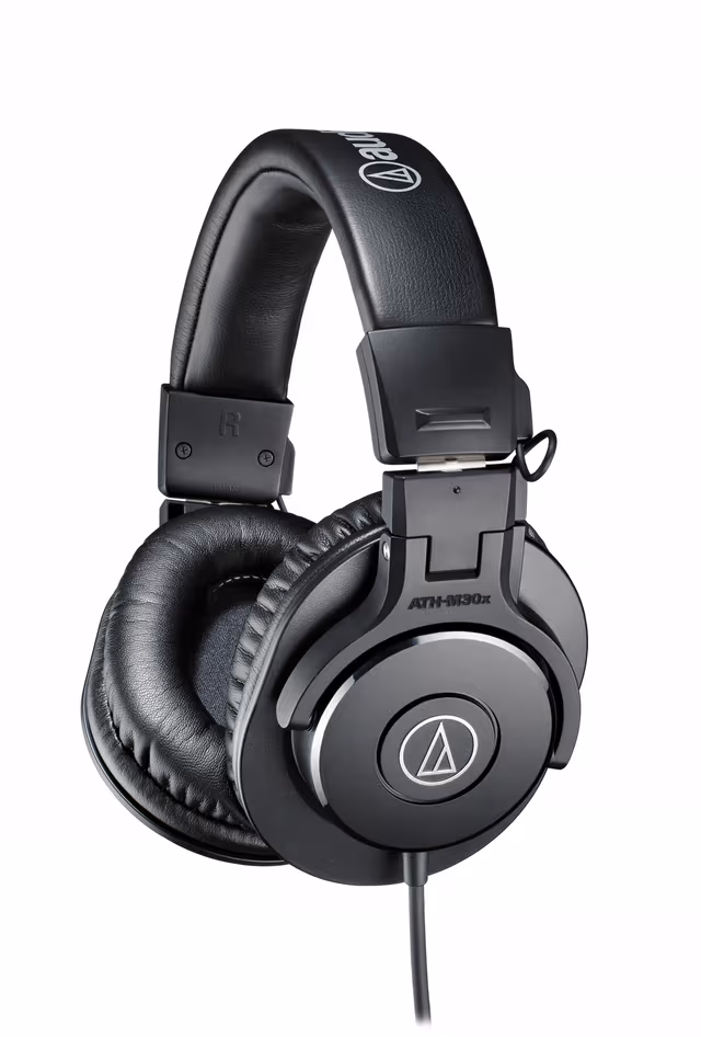 Audio-Technica ATH-M30X Hodetelefon Svart