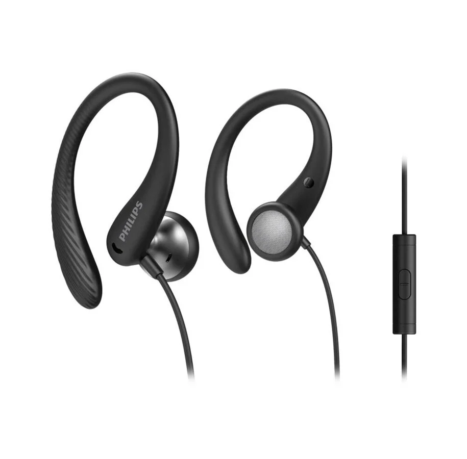Philips  In-ear Sports Headphones with Mic. Black