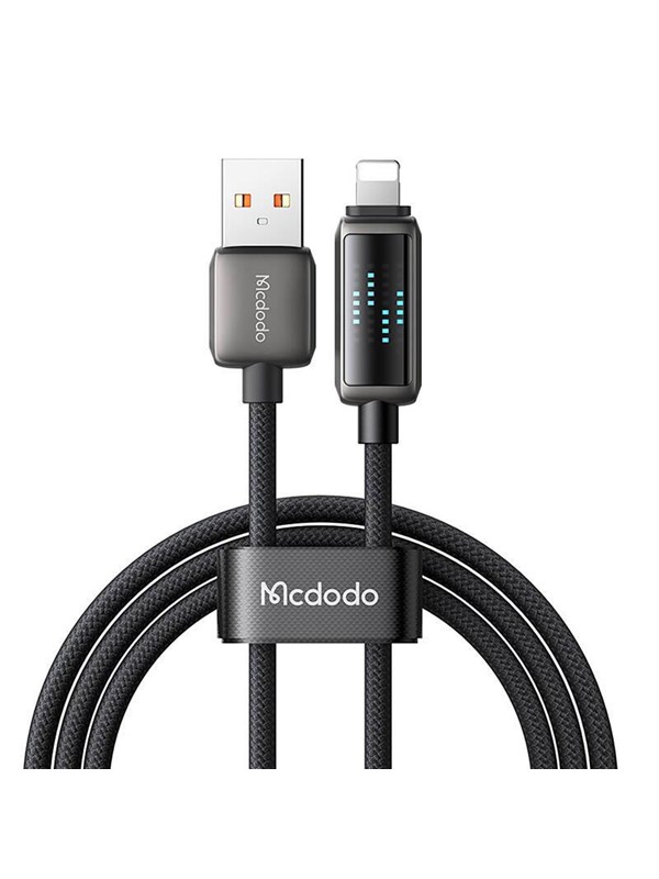 Mcdodo CAâ5250 USBâA to Lightning Cable LED Display