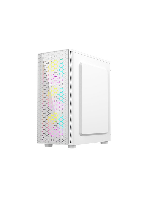 Gembird Fornax 500 - tower - ATX - Kabinett - Tower - Hvit