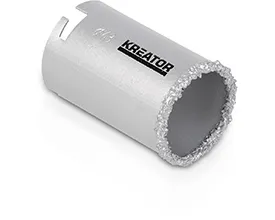 Hullsag hardmetall Ø 43 mm for stein/fliser