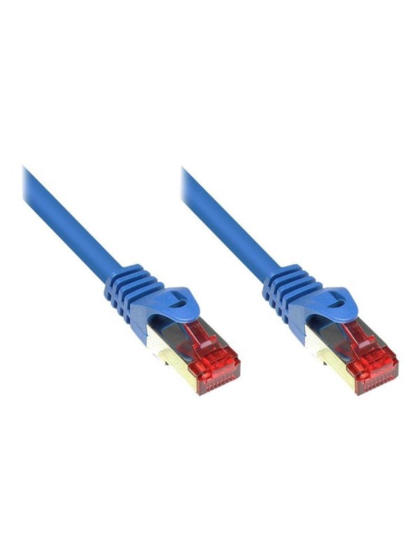 Alcasa electronik Good Connections RNS patch cable - 1 m - blue - Blå - 1meter