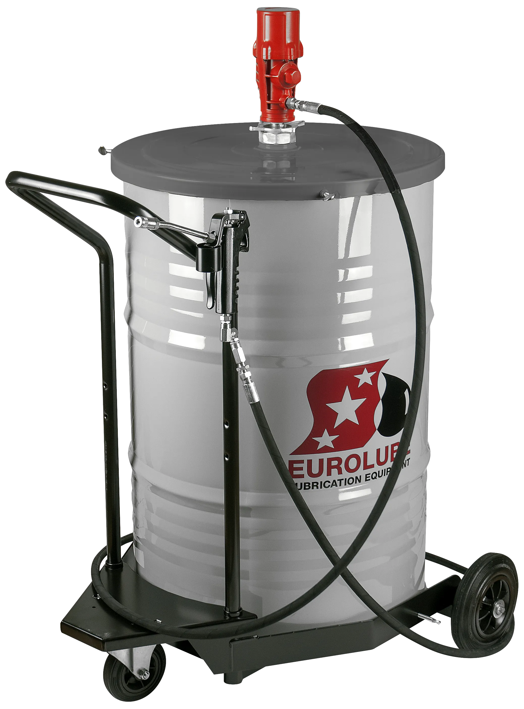 Eurolube pneum. smøreapparat f/200kg tromler