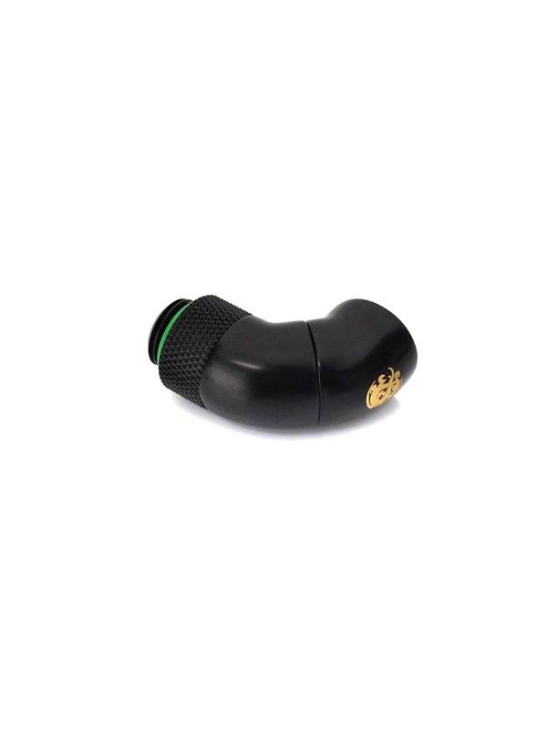 Bitspower G1/4" Matt Black Dual Rotary 90-Degree IG1/4" Extender