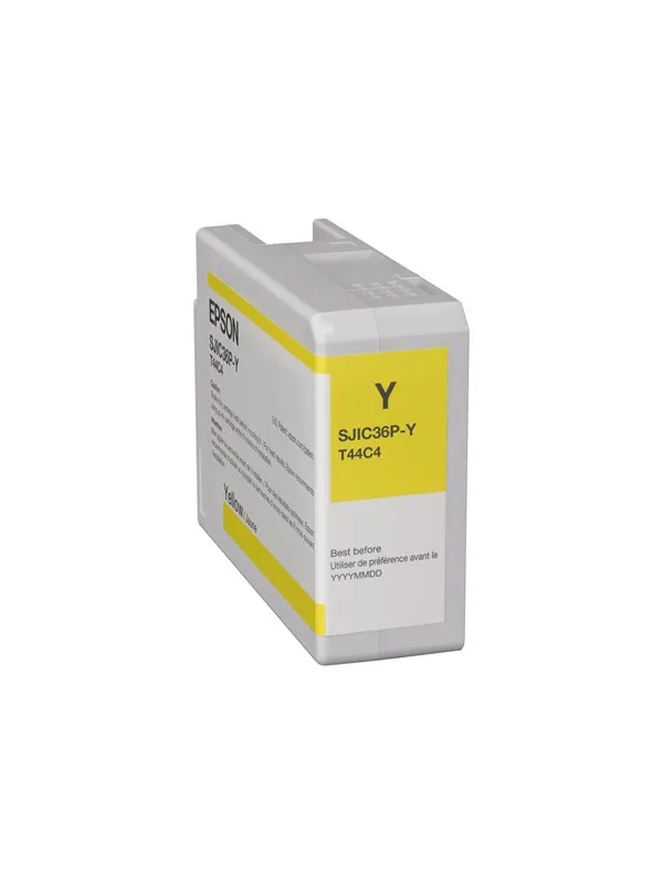 Epson SJIC36P(Y) - yellow - original - ink cartridge