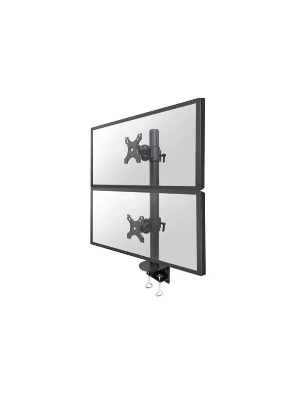 Neomounts FPMA-D960DVBLACKPLUS - desk mount - Max 30 kg - recommended for 49"