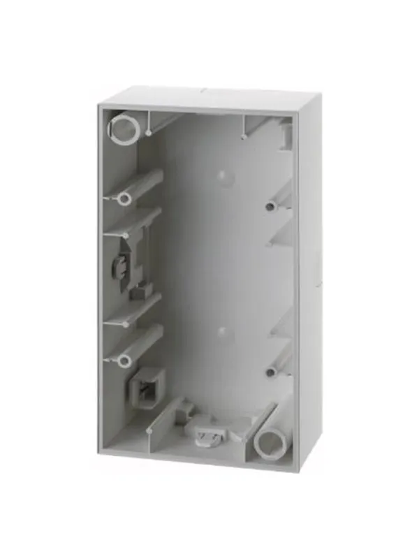 Berker Surface mounted housing 2gang s1 polar white