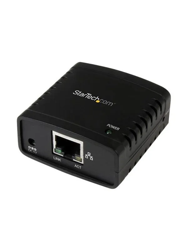 StarTech.com PM1115U2 10/100Mbps Ethernet to USB 2.0 Network LPR Print Server