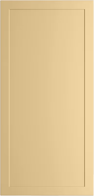 Epoq Canvas Dusty Yellow dørfront 60x125