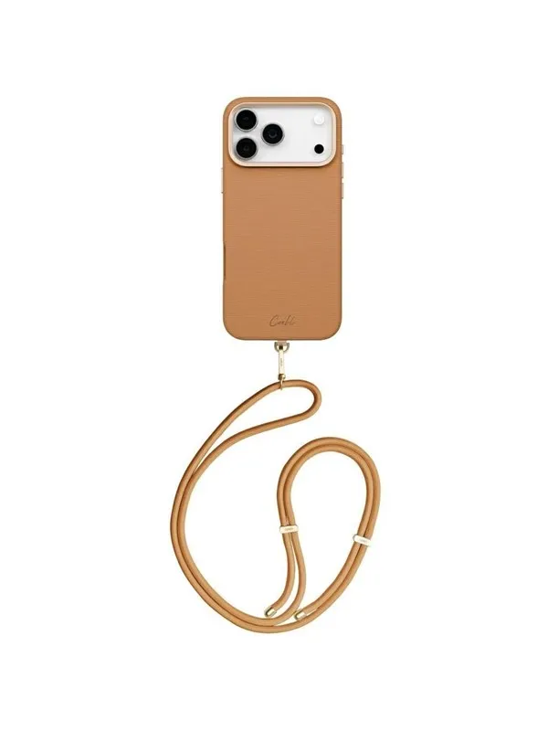 UNIQ Coehl Mirelle Case for iPhone 17 Pro Max Magnetic Charging - Brown