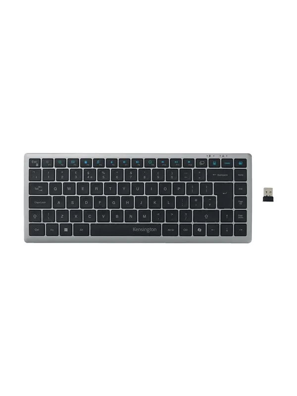 Kensington KB435 EQ - Tastatur - Engelsk - Grå