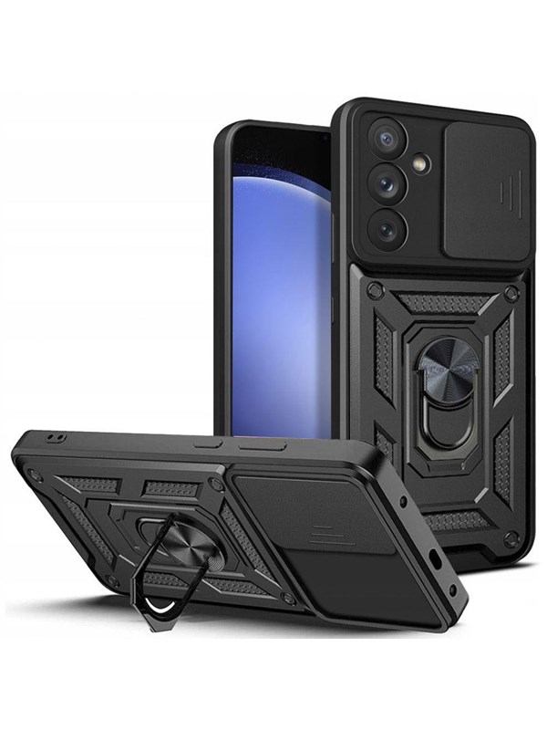 Tech-Protect CamShield Pro Case for Samsung Galaxy S23 FE - Black