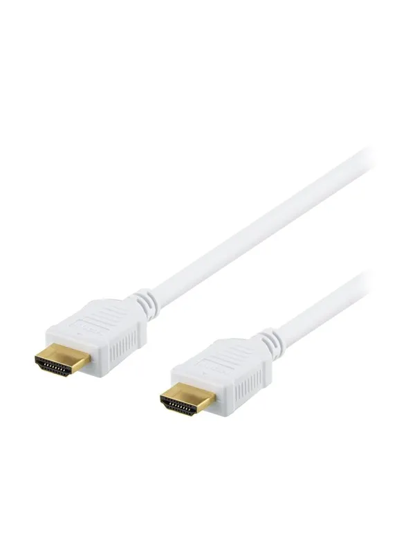 Deltaco HDMI-1020AD - HDMI cable with Ethernet - 2 m