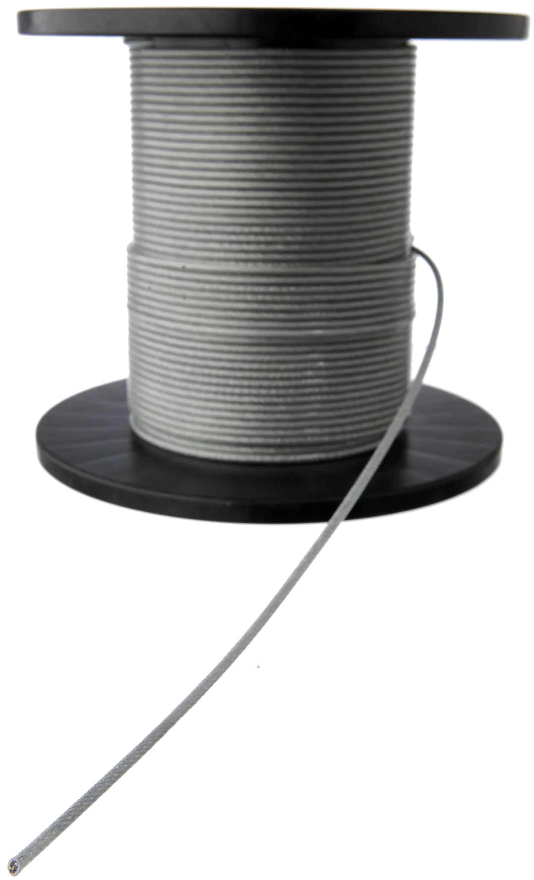 Stålwire 6×7+1FC PVC-belagt 4-5mm, rull 110m