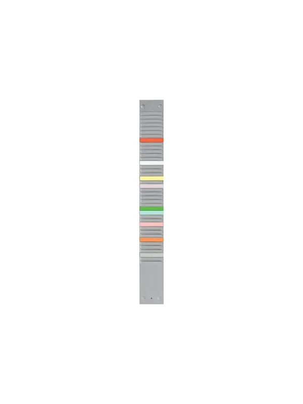 Nobo card planner panel - 40 slots - grey