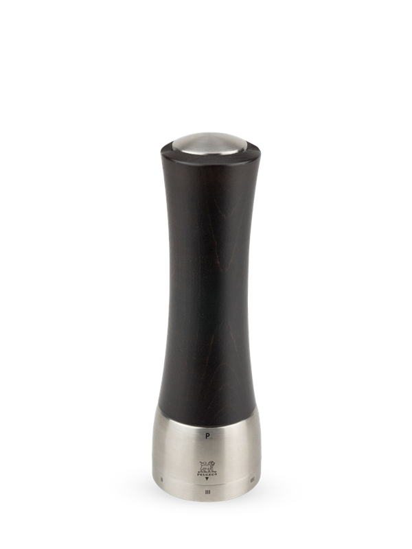 Peugeot Madras pepper grinder U'Select Steel/ Wood chocolate 21cm