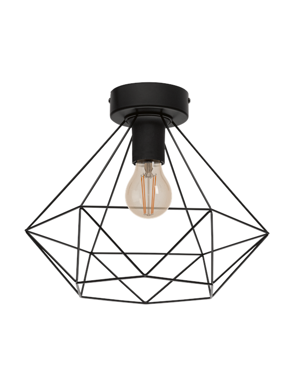 EGLO TARBES ceiling lamp black