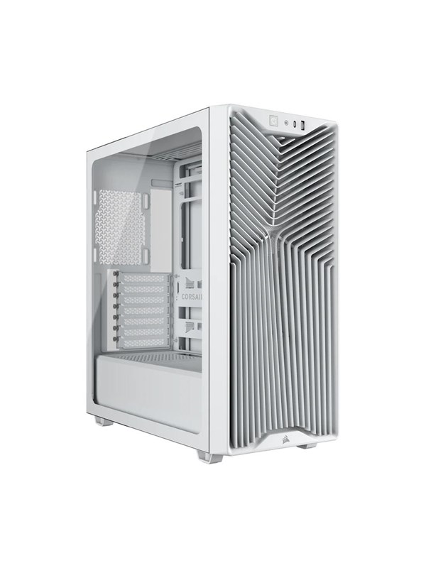 Corsair 3200D RS White - Kabinett - Miditower - Hvit