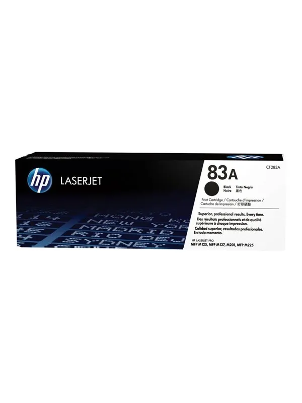 HP 83A / CF283A Black Toner - Laser toner Svart